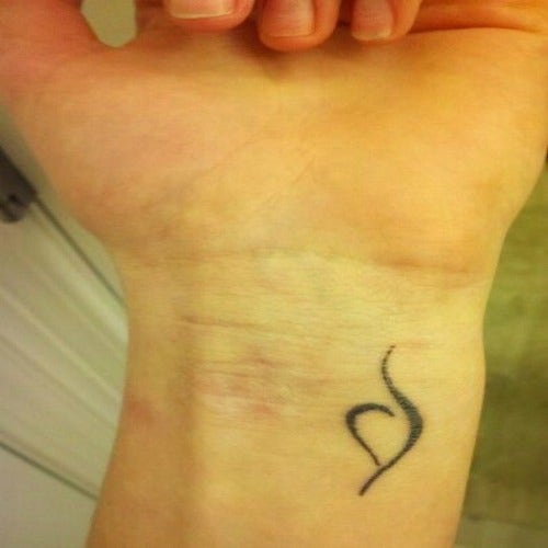 25 Small Simple Memorial Wrist Tattoo Ideas  Cake Blog