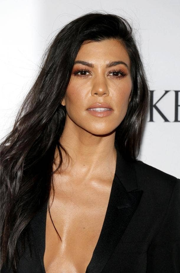 celebrity new years resolution kourtney kardashian