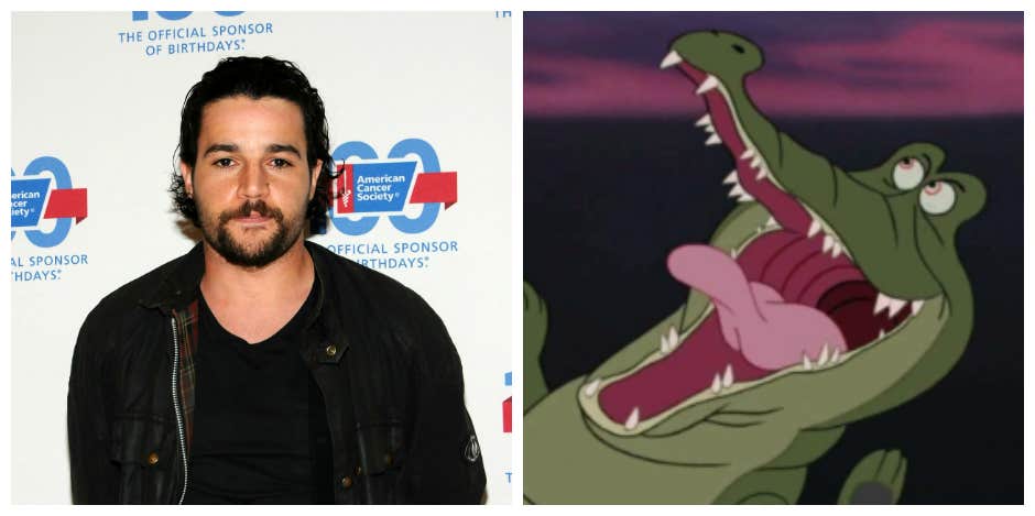 Christopher Abbott and Tick-Tock the Crocodile - Desiree Navarro/Getty Images & Disney