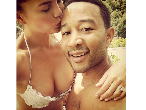 Chrissy Teigen and John Legend