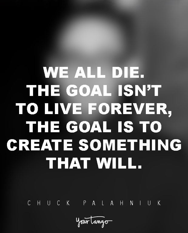 Chuck Palahniuk Quotes About Life And Fear