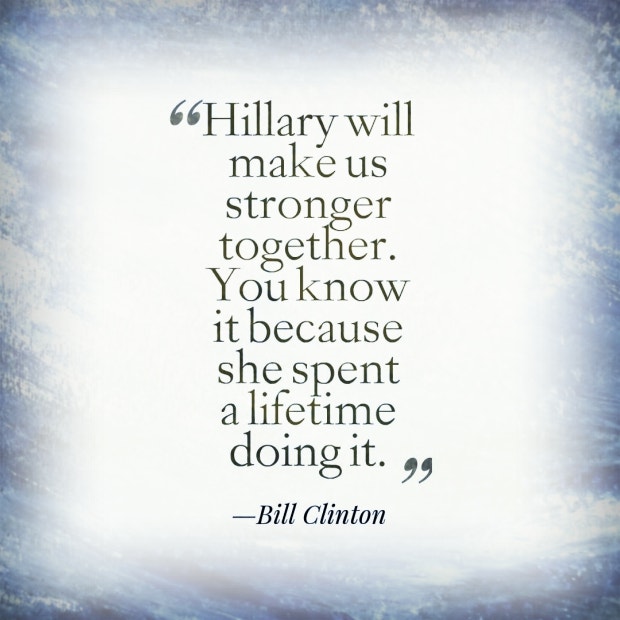 bill clinton hillary clinton love quotes