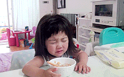 <b> There was a water main break down the street, and my faucets are only shooting out brown water now, which means I can't fill their water bottles for school.<br><br>
<b>6. The kids are boycotting breakfast, saying it is the same thing they've had the last two days. <a href="http://i.imgur.com/YqqSwOz.gif">Imgur.com</a>