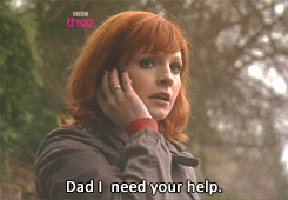 5 dad i need your help redhead girl on phone