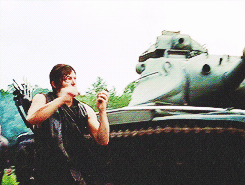 Norman Reedus as Daryl Dixon on 'The Walking Dead' - Giphy