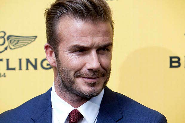 David Beckham Beard