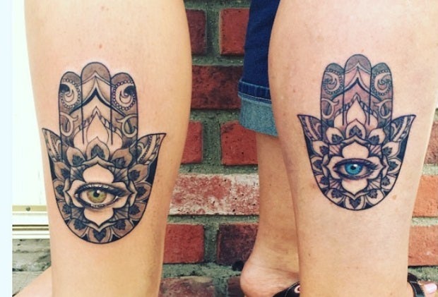 matching tattoos mother daughter