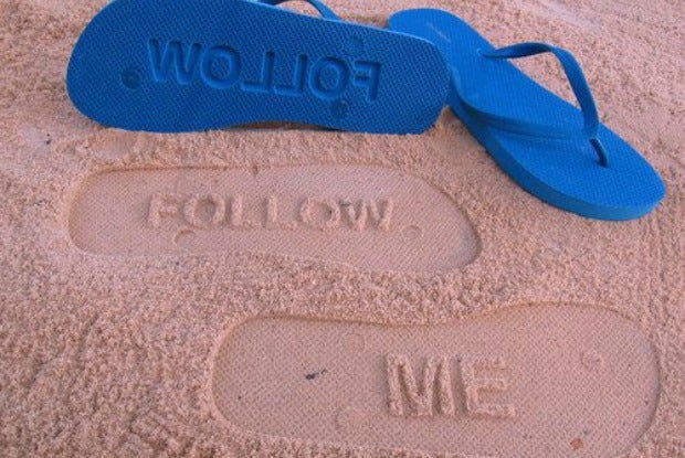 Best Divorce Gifts For Women: follow me flip-flops