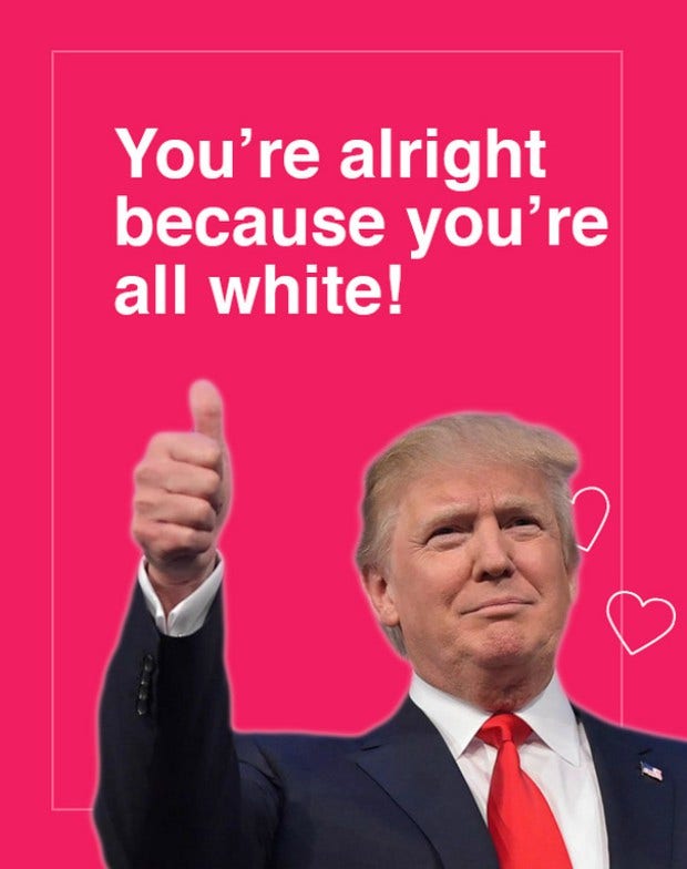 trump valentine memes