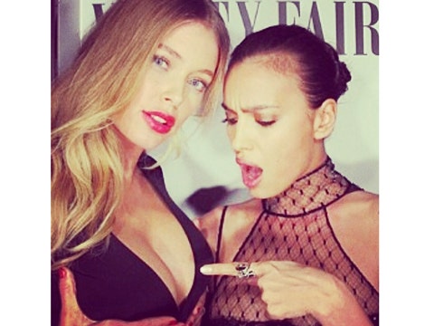 Doutzen Kroes and Irina Shayk