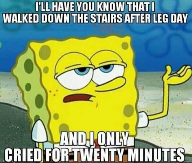 The 12 Best Leg Day Memes That Anyone Who Works Out Can Relate To Yourtango