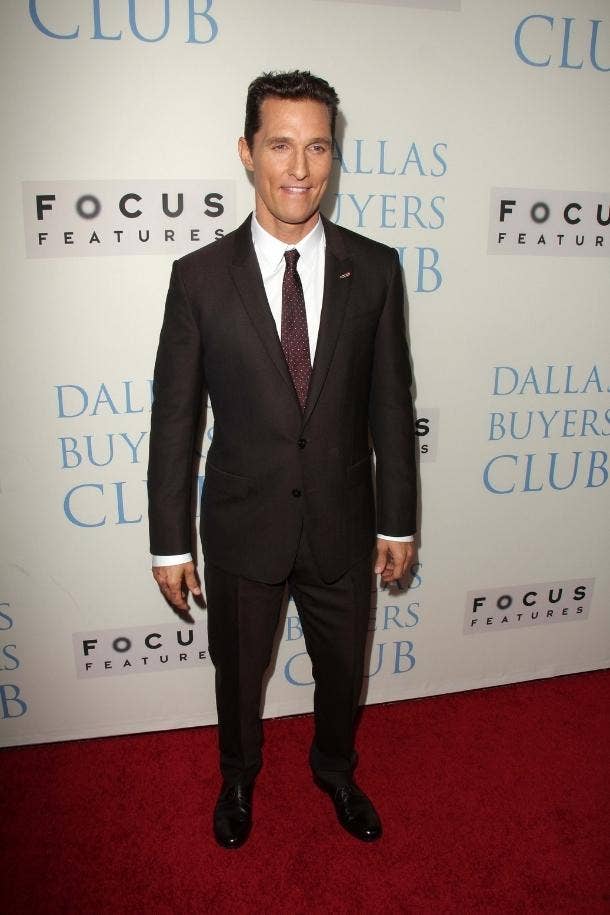 extreme celeb diets Matthew McConaughey