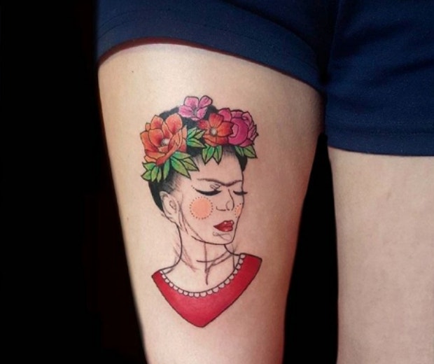 38 Empowering Frida Kahlo Tattoos with Meaning  Our Mindful Life