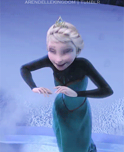 <b> They approached Idina Menzel to play Elsa after hearing her audition tape for Rapunzel in <i>Tangled.</i> </b> <a href=“http://25.media.tumblr.com/44840fa3f983e7655f9eac82299a7360/tumblr_mwsk6qYvH41swp3bdo2_250.gif”>Tumblr</a>