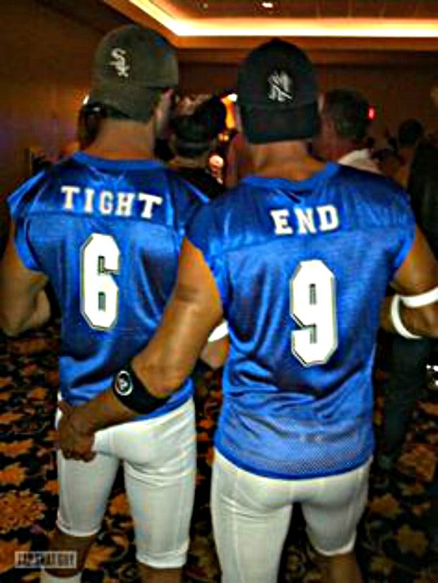 quarterback couple costume