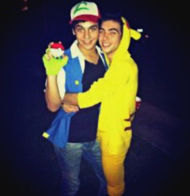 Pokemon gay couple costumes