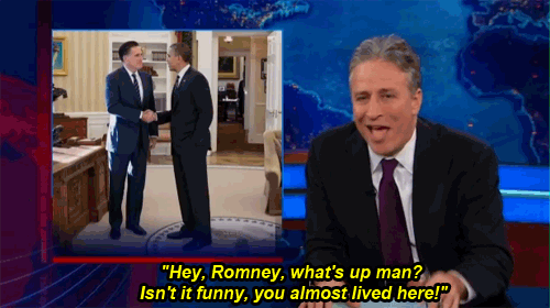Jon Stewart from 'The Daily Show' - Tumblr