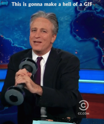Jon Stewart from 'The Daily Show' - Giphy