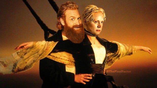 Tormund and Brienne meme GoT