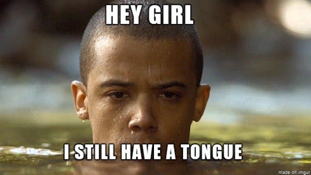 GoT tongue meme