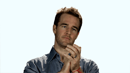And then we're like: James Van Der Beek - Tumblr