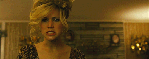 Hopefully Jen is dancing to "I Will Survive" and moving on Jennifer Lawrence in 'American Hustle' - Tumblr