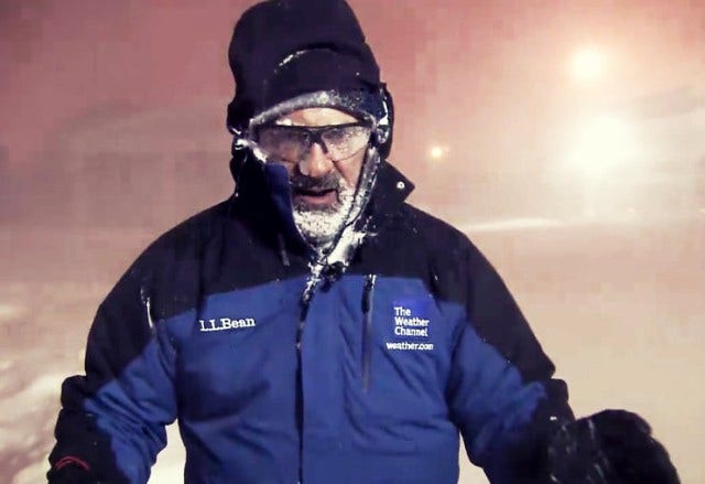 Jim Cantore Thundersnow