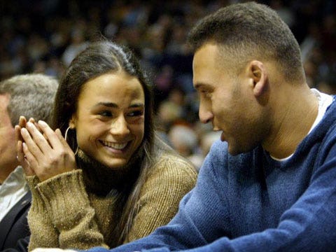 Jordana Brewster & Derek Jeter