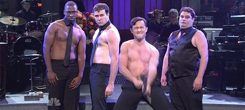 <strong> We can also keep ogling him in his <em>Saturday Night Live</em> sketches about <em>Magic Mike</em> and take bets on how much of a blast his honeymoon will be.</strong> Joseph Gordon-Levitt on 'Saturday Night Live' - <a href="http://tumblr.com"/>Tumblr</a>