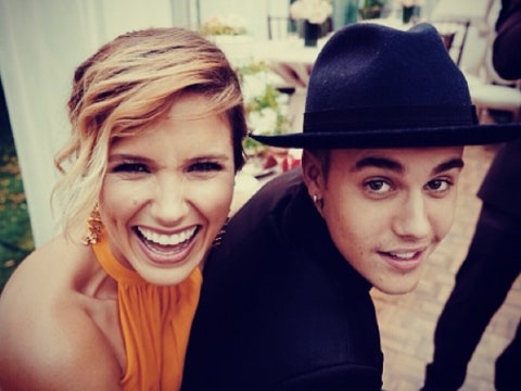 Justin Bieber and blond girl - Instagram