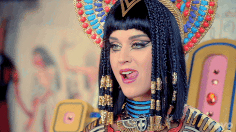 <b> Katy Perry will appropriate some other culture, but in a way that she thinks celebrates it. Just in a way that makes it seem kind of trashy or that simply makes no sense, like a geisha wearing a qipao because she thinks Japan and China are the same thing. <a href="http://www.giphy.com"/>Giphy</a>