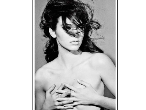 Kendall Jenner topless for Interview
