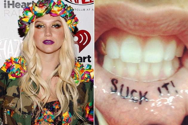 kesha tattoo