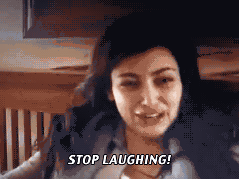 And then Kim Kardashian's old face was like: Kim Kardashian - Giphy