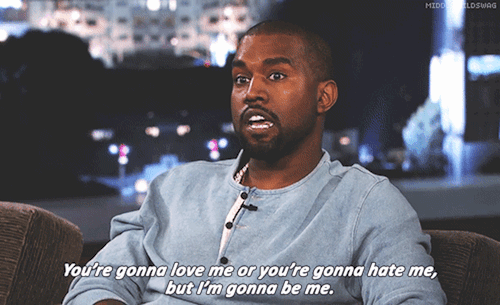 Kanye West is predictable, as usual Kanye West - Tumblr
