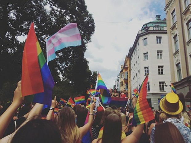 LGBTQ Pride straight people at pride
