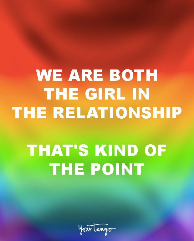 we are both the girl lgbt quotes love