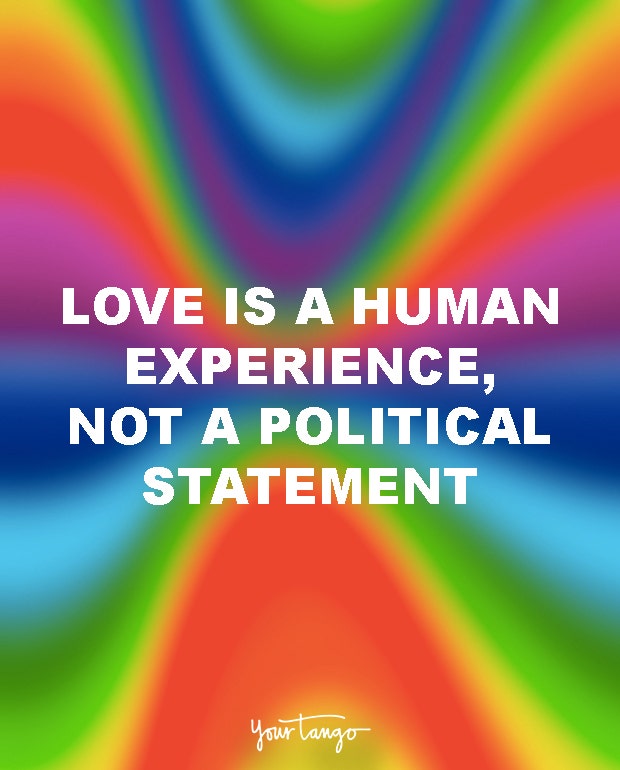 love is a human experience lgbt quotes love