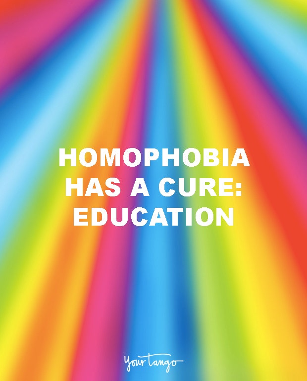 homophobia has a cure education lgbt quotes love