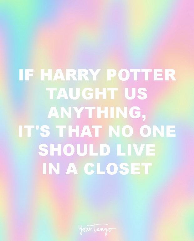 if harry potter taught us lgbt quotes love