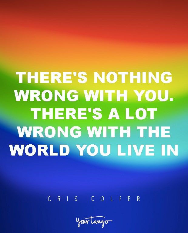 chris colfer lgbt quotes love