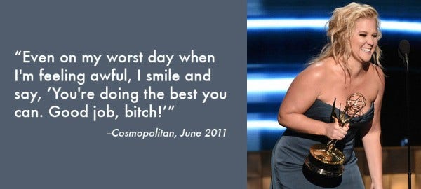 amy schumer Inspiring Quote About Life