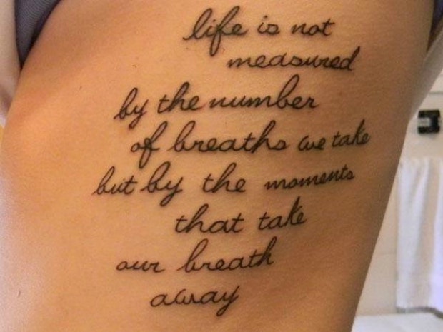 life quotes tattoos