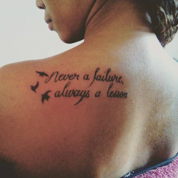 life quotes tattoos