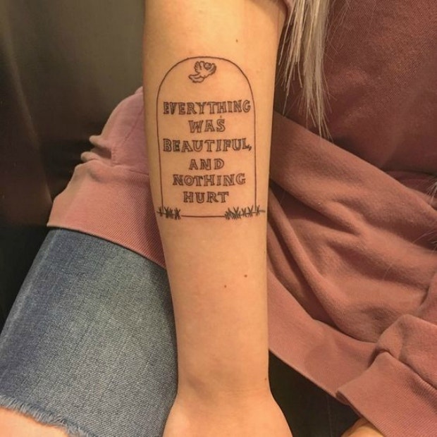 life quotes tattoos