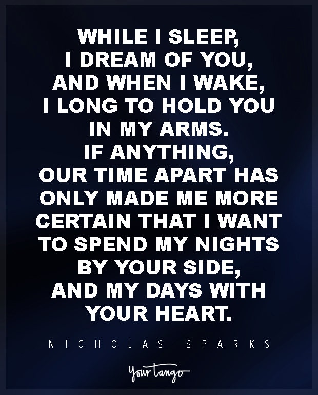 For distance love long him quotes 