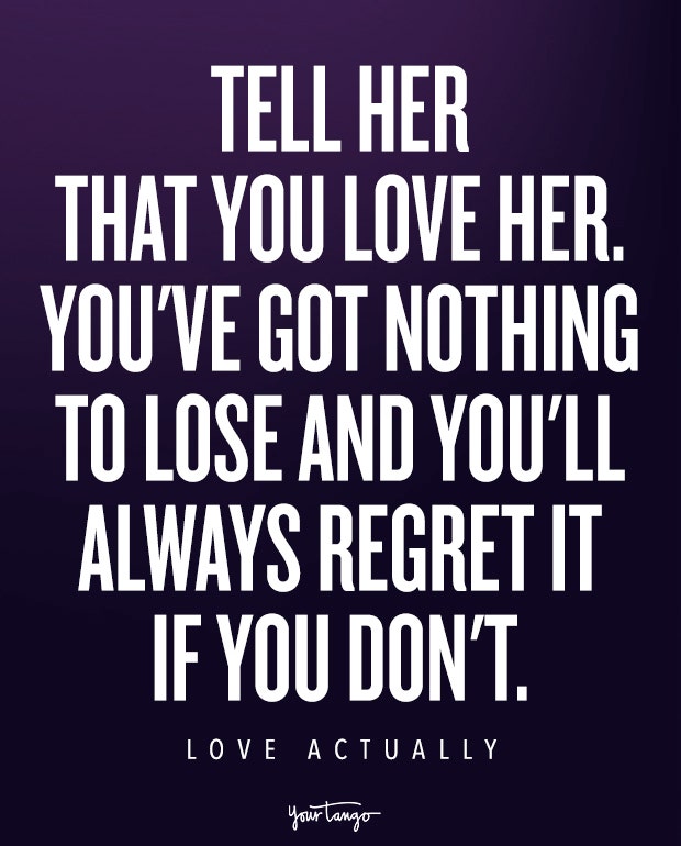 Love Actually quotes, holiday love quotes