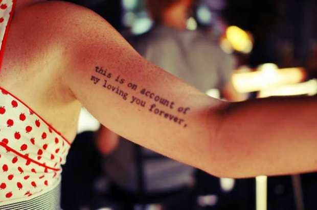 love quotes tattoo quotes