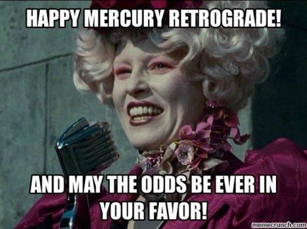 Astrology, Mercury Retrograde, Meme