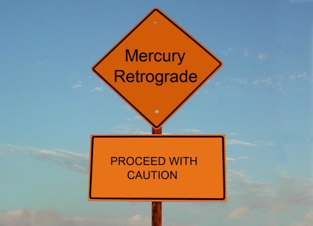 Astrology, Mercury Retrograde, Meme